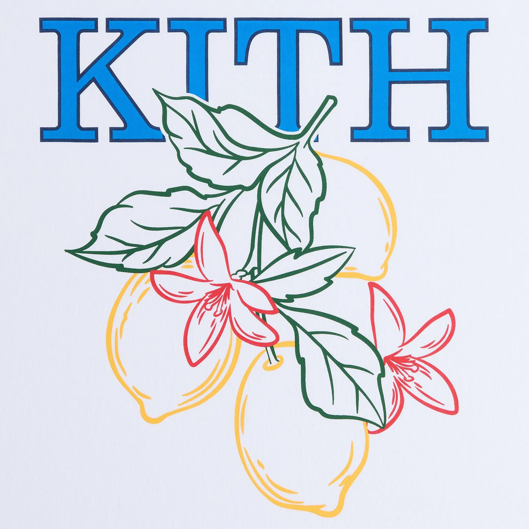 Detailed View of Kith Limoncello White T-Shirt KHM030133-101